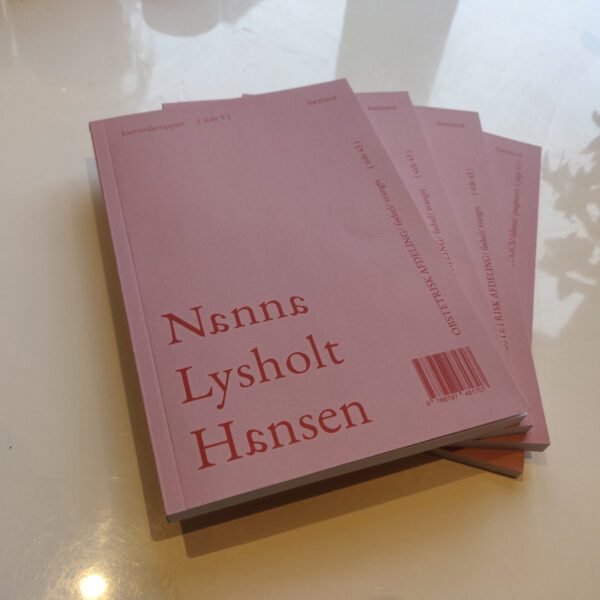 book by Nanna Lysholt Hansen